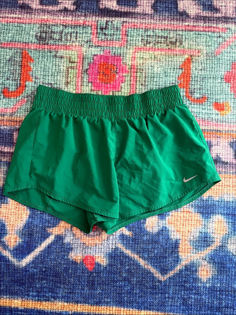 Nike Women’s Emerald Green Athletic Running Shorts